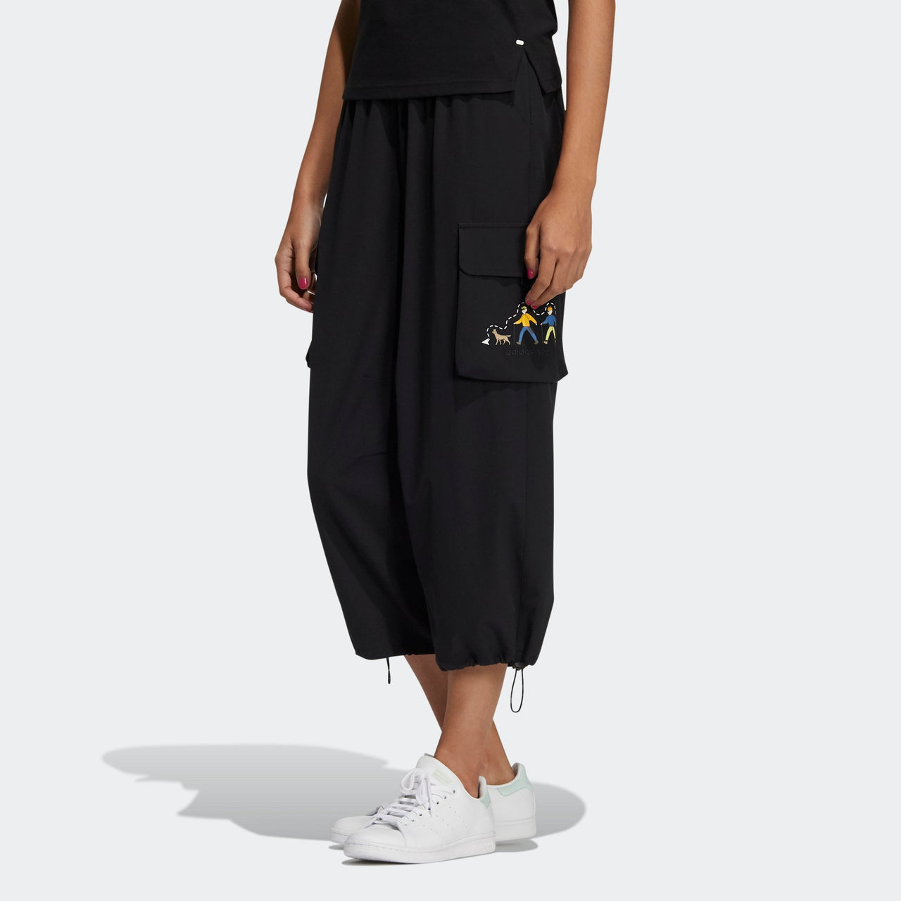 (WMNS) adidas Neo Adventure Track Pants 'Black' HG6597