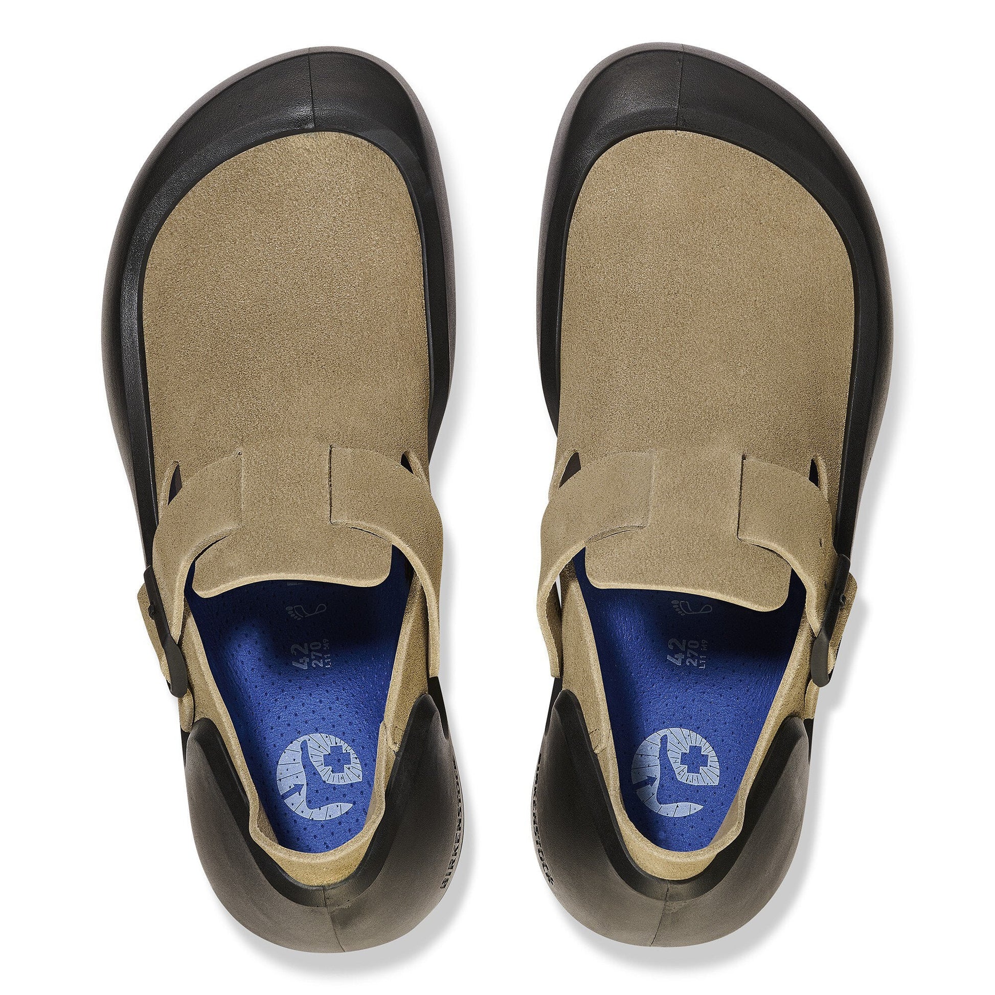 Birkenstock Reykjavik Nubuk Leather Narrow Fit Sandals 'Taupe' 1027279