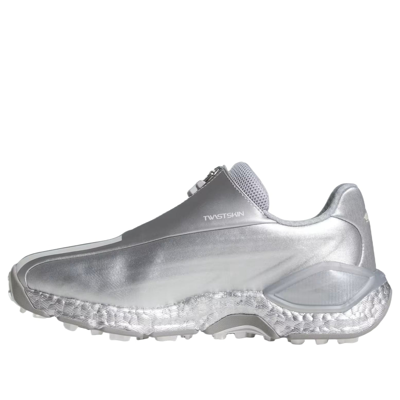 (WMNS) adidas Codechaos 27 Boa Spikeless Golf 'Silver Metallic Zero Metallic' KI5755