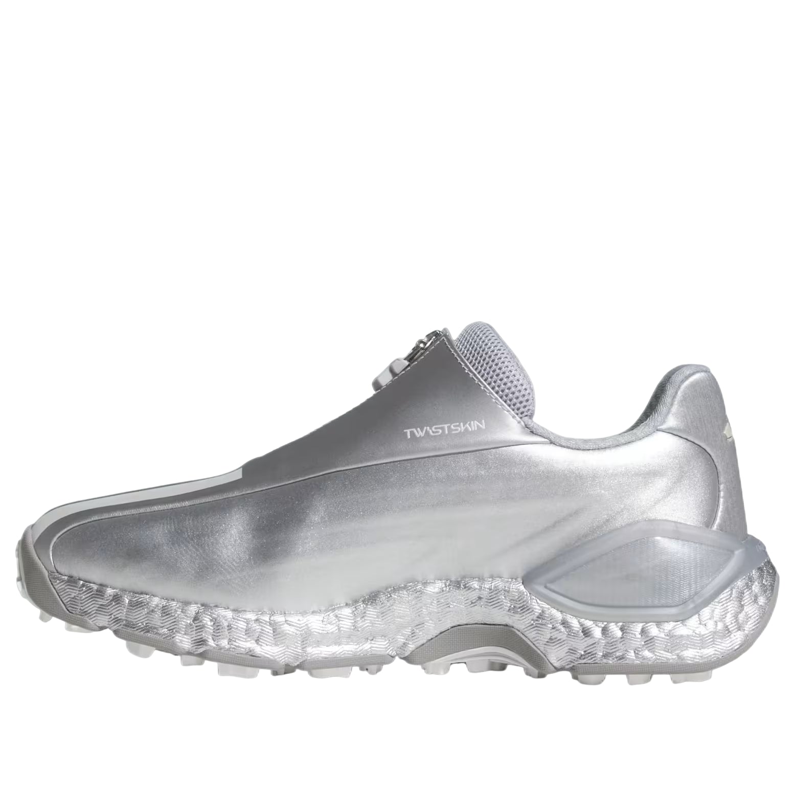 (WMNS) adidas Codechaos 27 Boa Spikeless Golf 'Silver Metallic Zero Metallic' KI5755