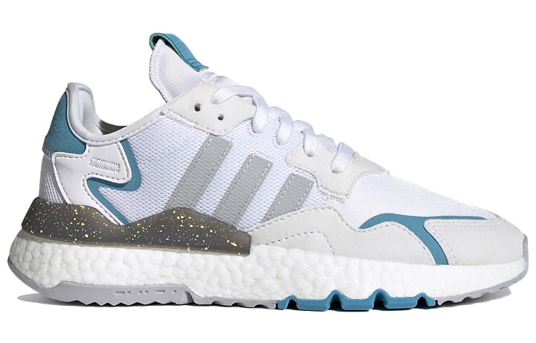 (WMNS) adidas originals Nite Jogger Shoes White/Blue FX6904