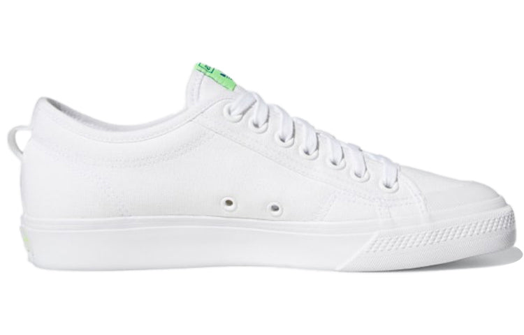 adidas Nizza Trefoil 'White Signal Green' FX8354