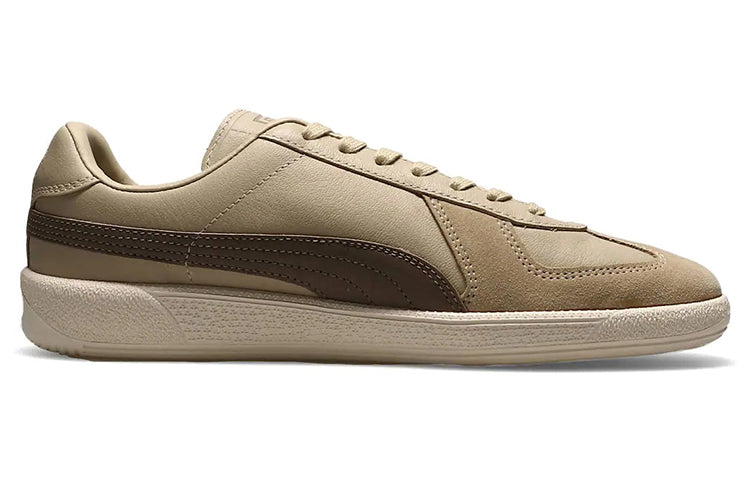 PUMA Army Trainer Low Tops Casual Skateboarding Shoes Unisex Khaki 384399-02