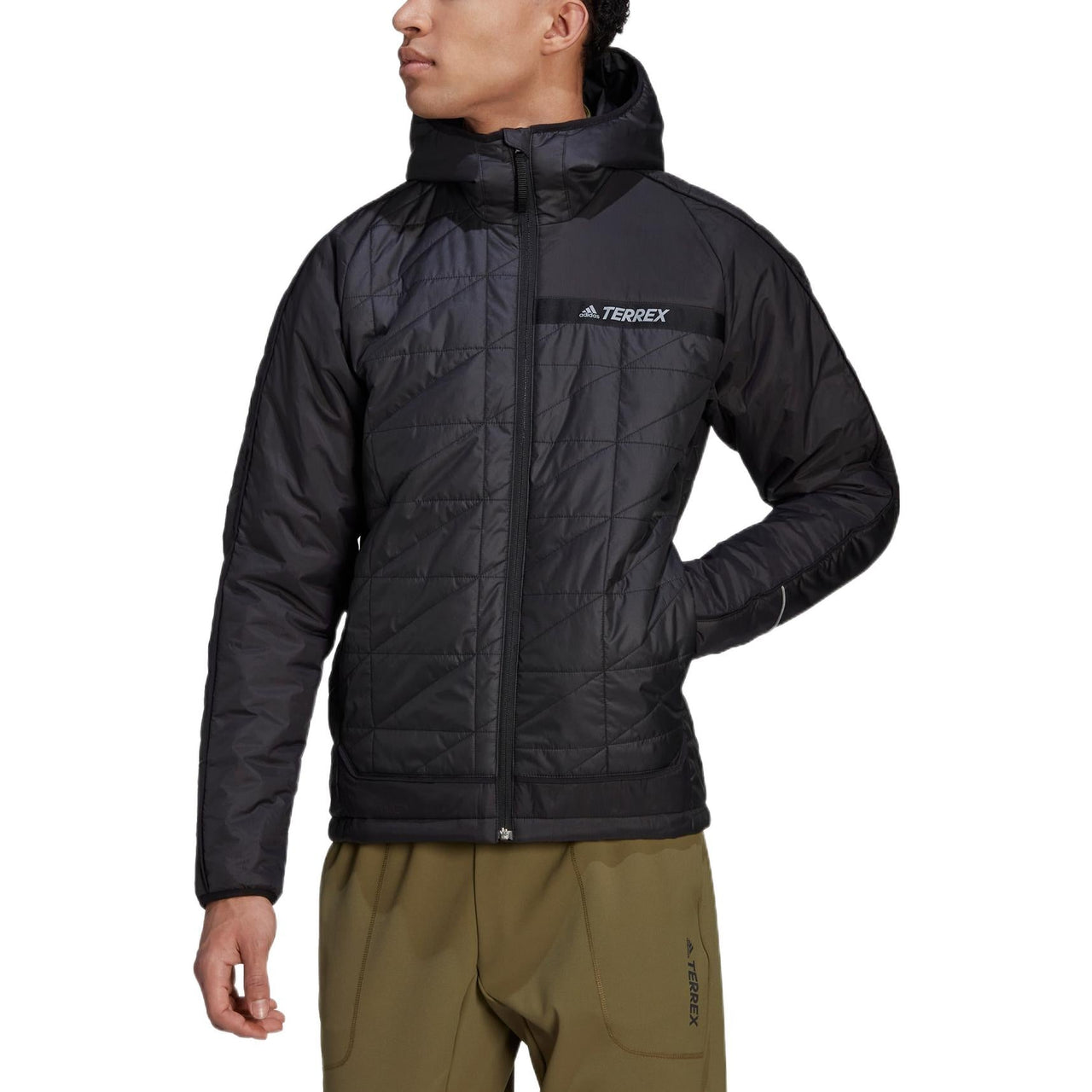 adidas Terrex Multi Insulated Hooded Jacket 'Black' HF0834