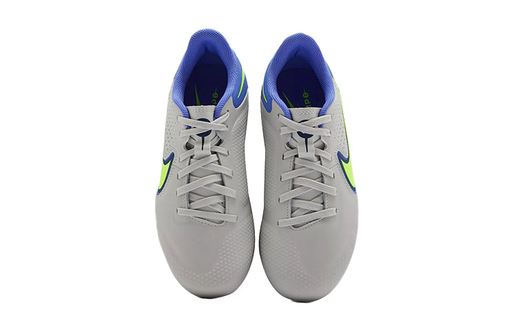 (GS) Nike Tiempo Legend 9 Academy FG/MG 'Grey Royal Blue' DA1333-075