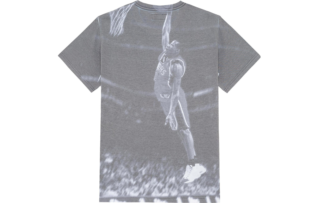Mitchell & Ness NBA Above The Rim T-Shirt Philadelphia 76ers Allen Iverson 'Grey' TCRW3401-P76YYAIVWHIT