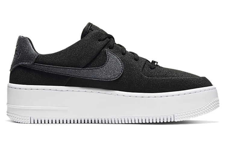 (WMNS) Nike Air Force 1 Sage Low LX 'Black White' CQ7510-001