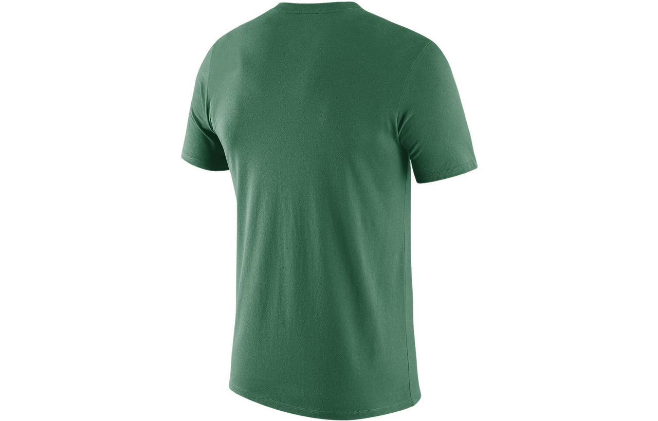 Men's Nike x NBA Crossover SS22 Logo Alphabet Printing Round Neck Short Sleeve Boston Celtics Alfalfa Green T-Shirt DA7347-312