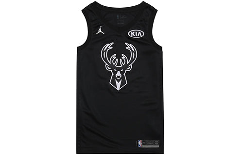 Air Jordan Giannis Antetokounmpo All-Star Edition Swingman Jersey 'Black White' 928873-015