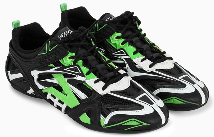 Balenciaga Drive Sneaker 'Black Green' 635498W3AK13810