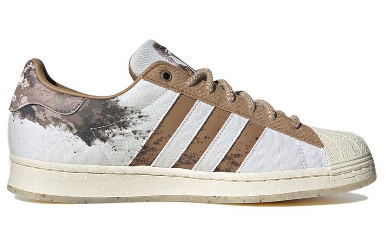 adidas Originals Superstar Shoes 'White Brown' IG5976