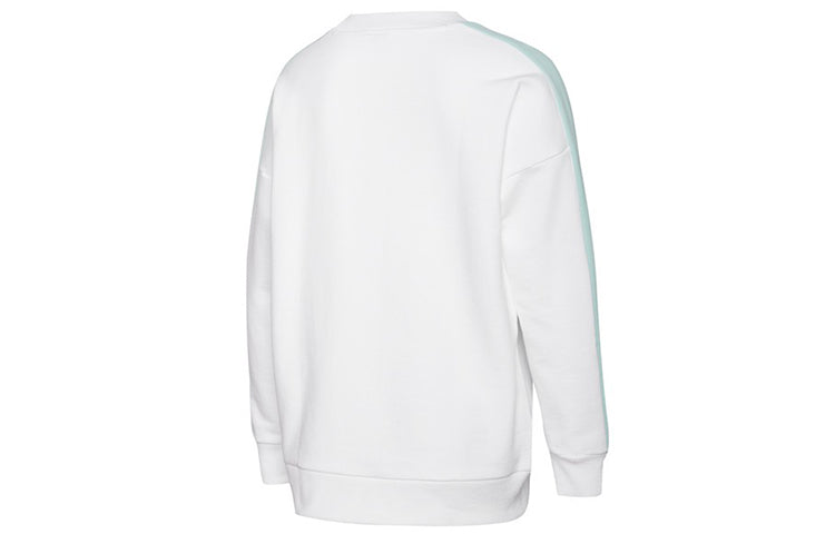 (WMNS) PUMA Classics Crewneck Sweatshirt White 595932-02