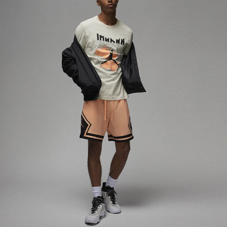 Air Jordan Dri-FIT Sport Woven Diamond Shorts 'Orange Chalk' FB7580-734