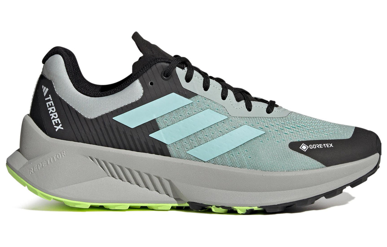 adidas Terrex Soulstride Flow GTX Shoes 'Wonder Silver  Aqua Lucid Lemon' IF5009
