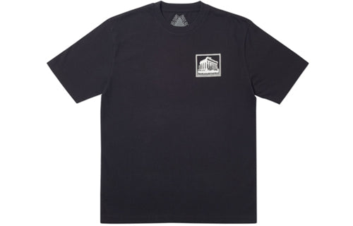 PALACE Acropalace T-Shirt White Round Neck Short Sleeve Unisex Black P19SS032