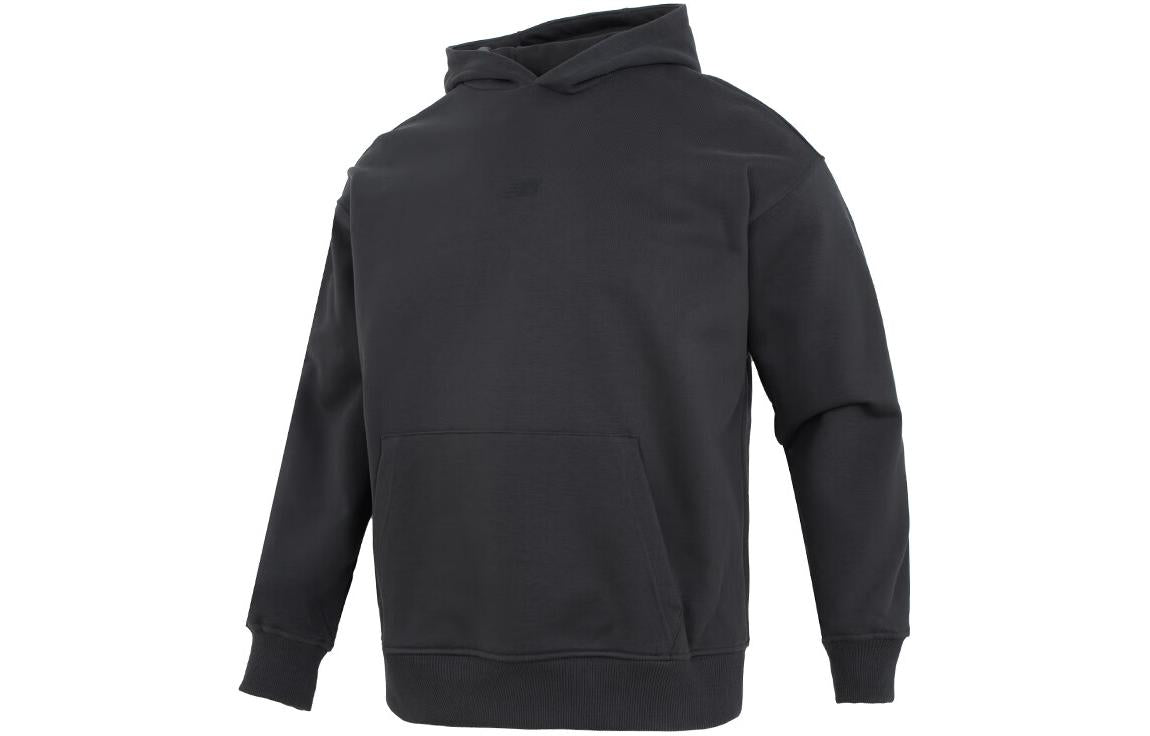 New Balance Embroidery NB Logo Hoodie 'Black' AMT41325-ACK