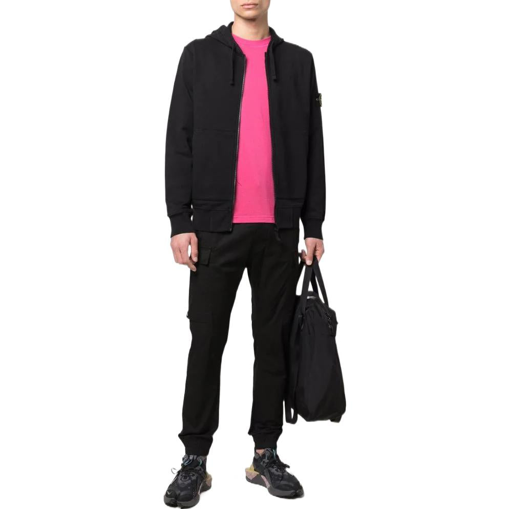 STONE ISLAND Hooded Track Jacket 'Black' 761564251-V0029
