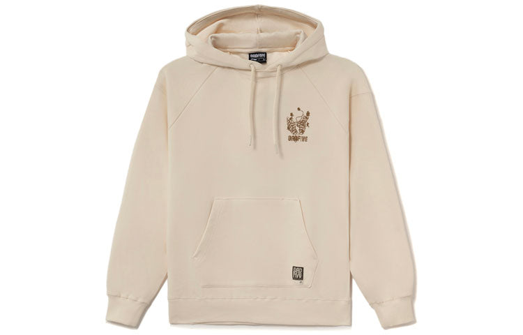 Li-Ning BadFive Graphic Hoodie 'Beige' AWDS129-3