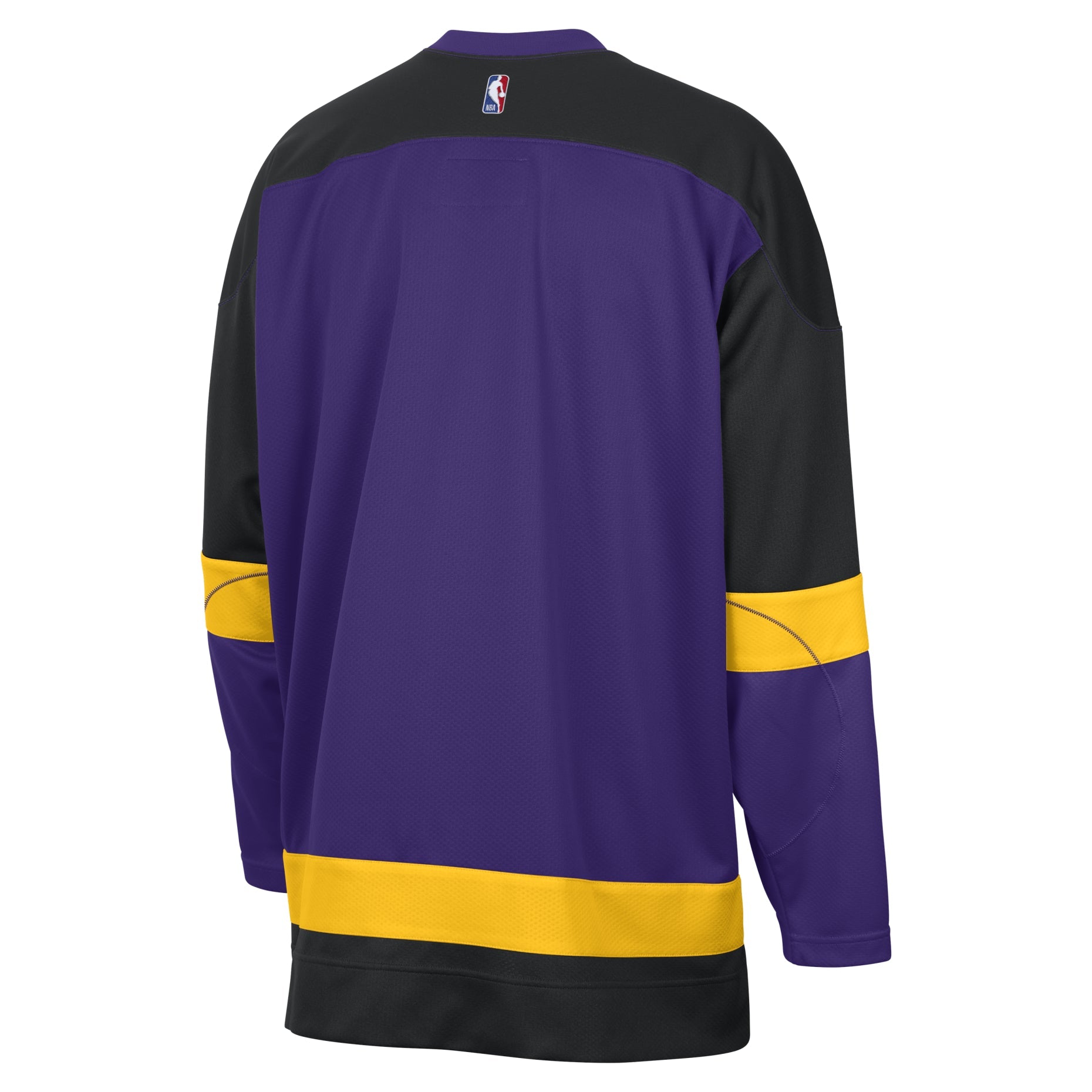 Air Jordan Los Angeles Lakers City Edition NBA Hockey Jersey Asia Sizing 'Field Purple Black Amarillo' FZ0350-504