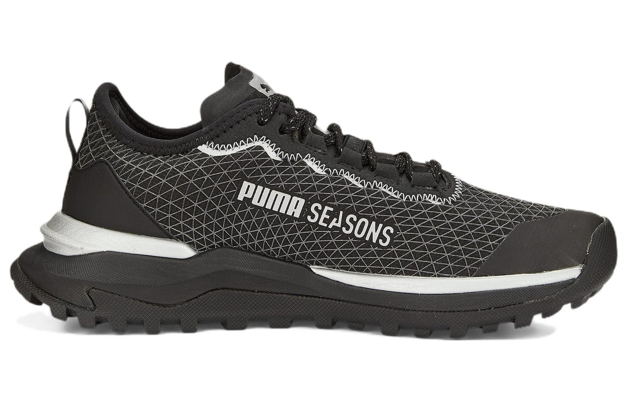 (WMNS) PUMA Voyage Nitro 2 GORE-TEX 'Black Metallic Silver' 376945-01
