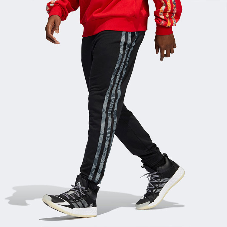 Men's adidas Limited Bundle Feet Sports Pants/Trousers/Joggers Black HD7936