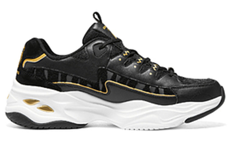 (WMNS) Skechers D'lites 'Black' 896069-BKGD