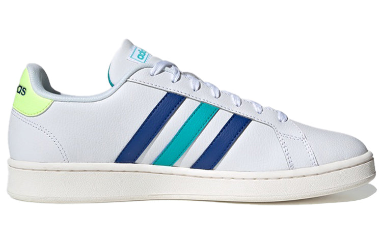 adidas neo Grand Court 'White Green Blue' EF9172