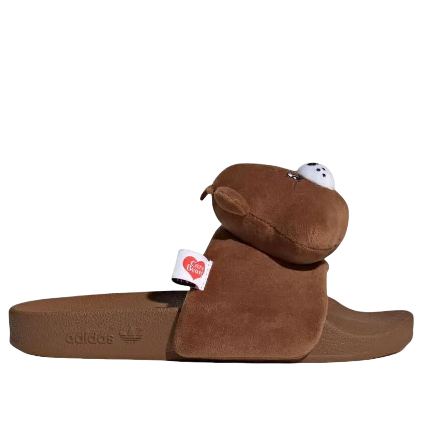 (WMNS) adidas x Care Bears Adilette Slides 'Brown' KH9953