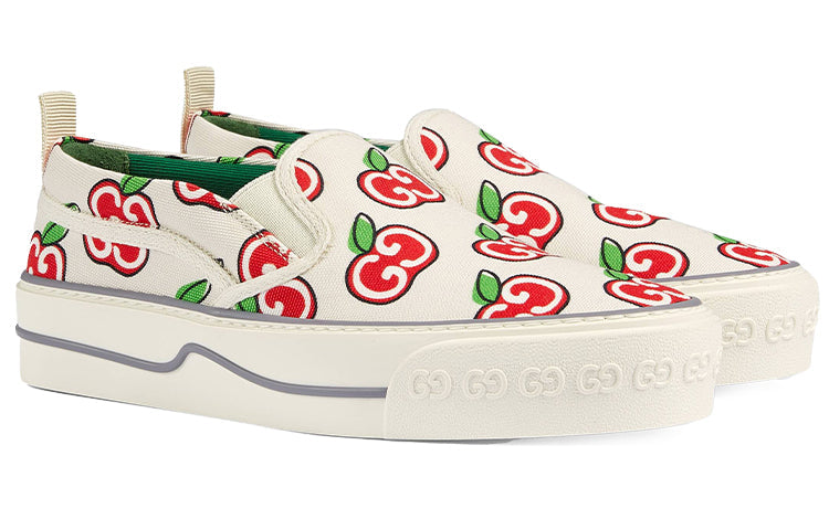 (WMNS) Gucci Tennis 1977 Series Printing Low 'White' 631751-H2C40-9130
