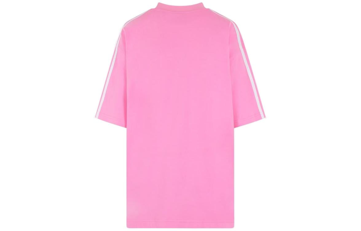 Balenciaga x adidas Medium Fit T-Shirt 'Neon Pink' 723955TNVU45280