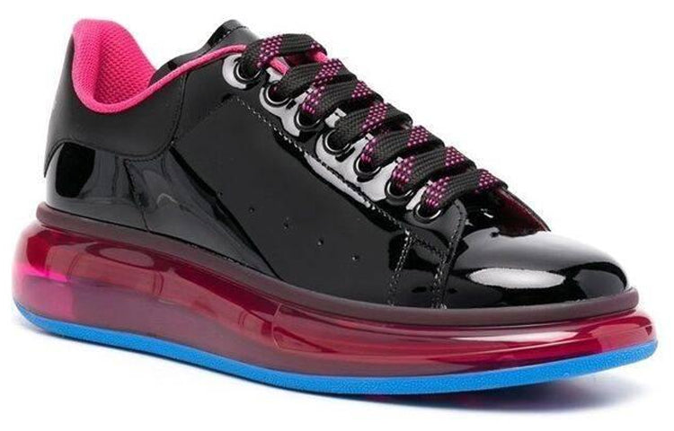 Alexander McQueen Oversized Sneaker 'Transparent Sole - Black Pink' 662657WIA3A1534