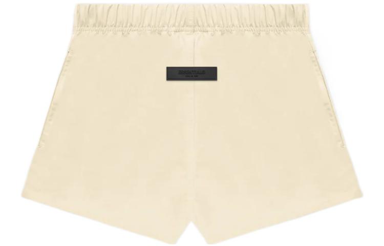 Fear of God Essentials FW22 Nylon Running Shorts 'Egg Shell' FOG-FW22-0792