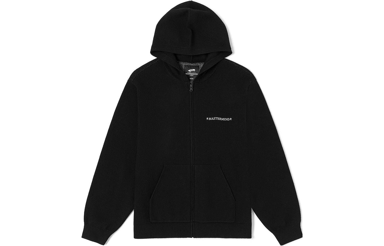 Vans x Mastermind World Zip Pullover Hoodie 'Black' VN0A7SQQBLK