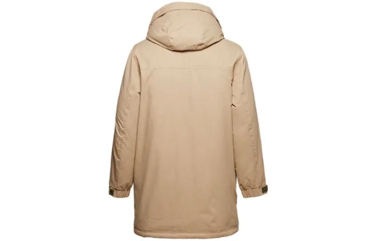 Converse Mid-length Down Jacket Asia Sizing 'Khaki' 10006875-A02