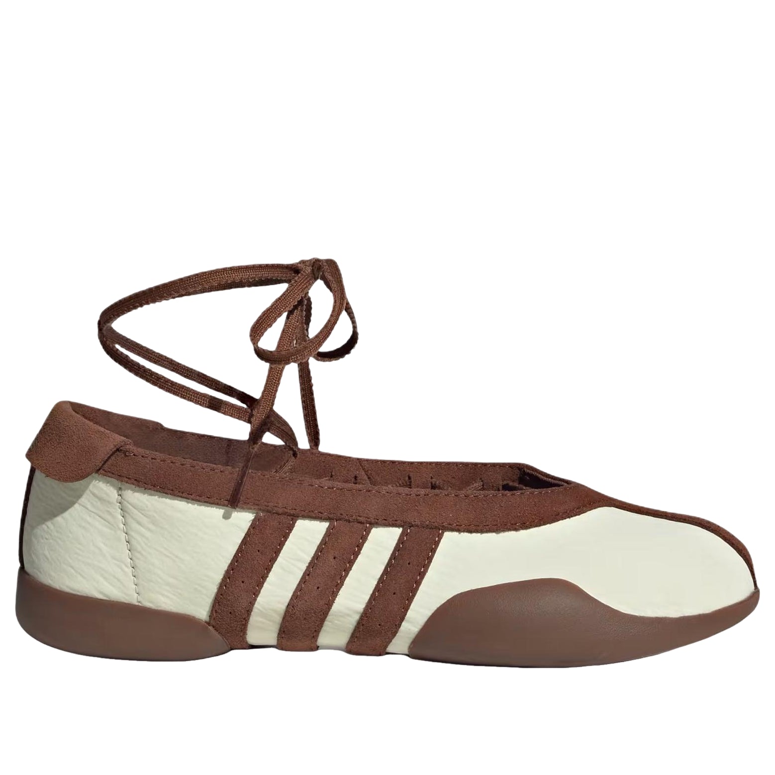 (WMNS) adidas Tatkwondo Mei Shoes 'Cream White Preloved Brown Gold Metallic' KK3239