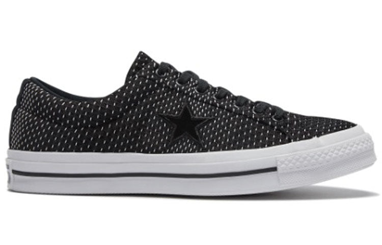 Converse One Star Black polka dots 164606C