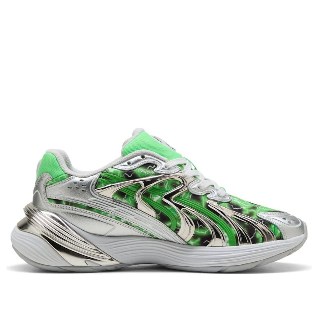 PUMA x RIPNDIP Inverse 'Silver Fluro Green' 403649-01