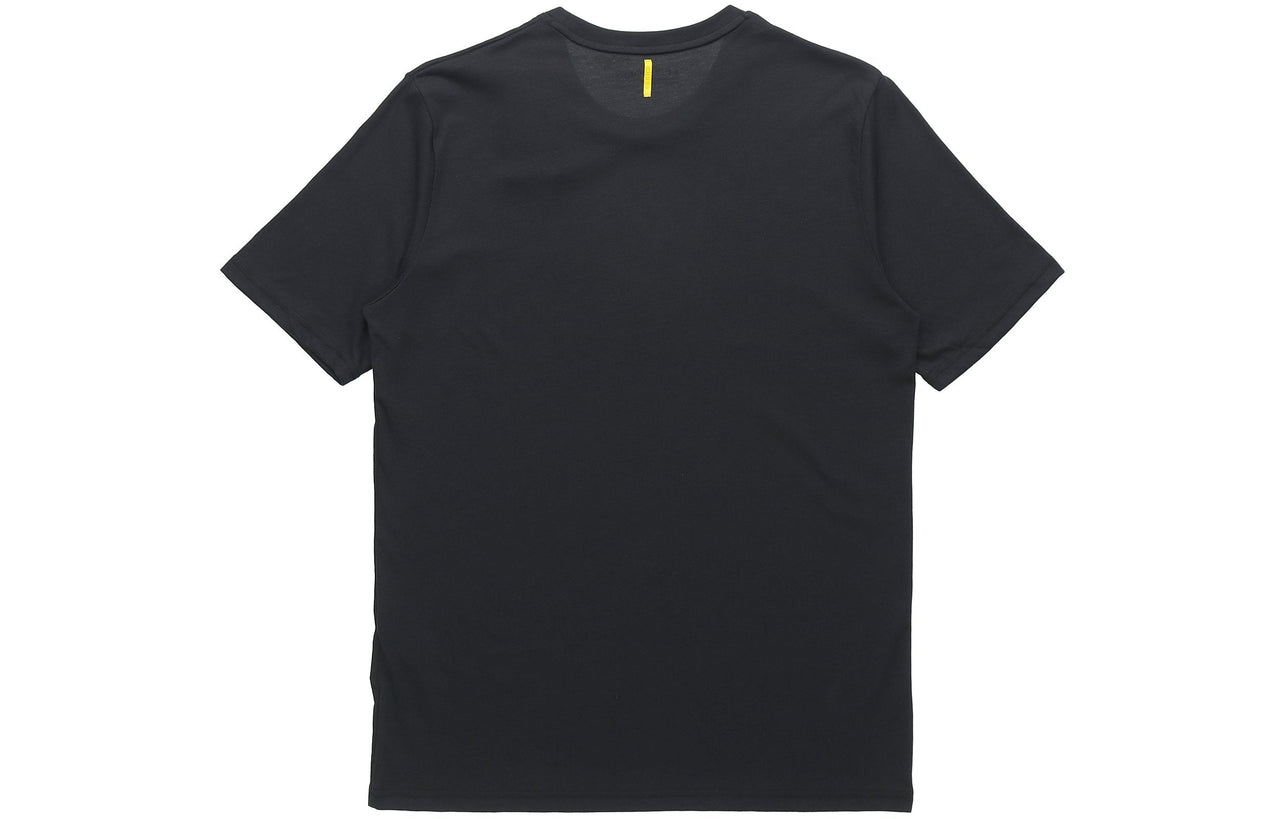 Men's Under Armour Curry Casual Round Neck Cotton Short Sleeve Black 1362819-001