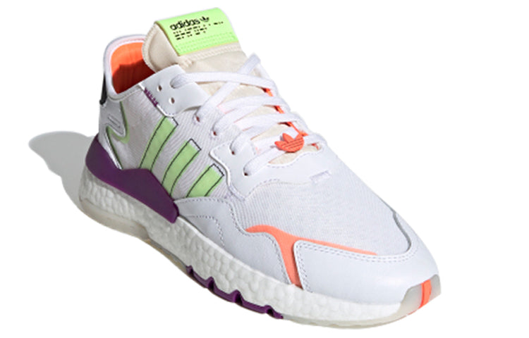 adidas originals Nite Jogger 'White Green Purple' FX3813