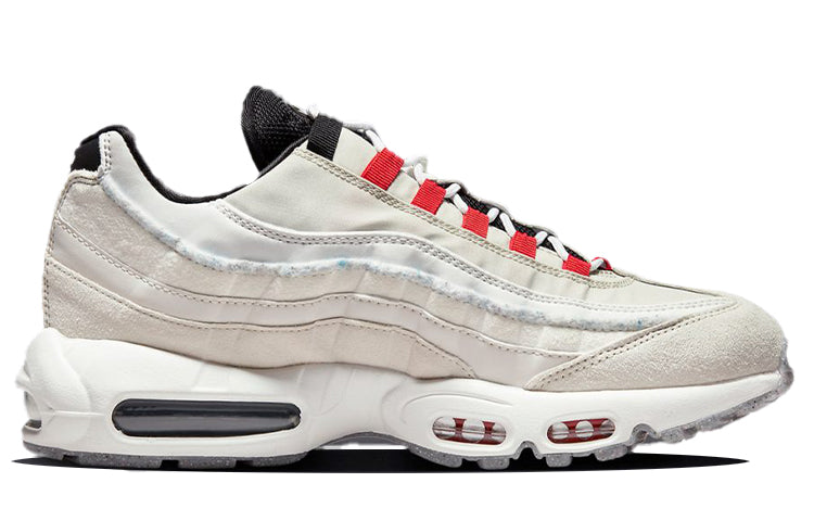 Nike Air Max 95 SE 'Double Swoosh - Light Bone Habanero Red' DQ0268-002