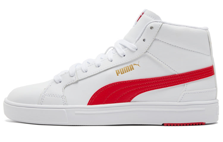 PUMA Serve Pro Lite Mid 'White High Risk Red' 382095-02