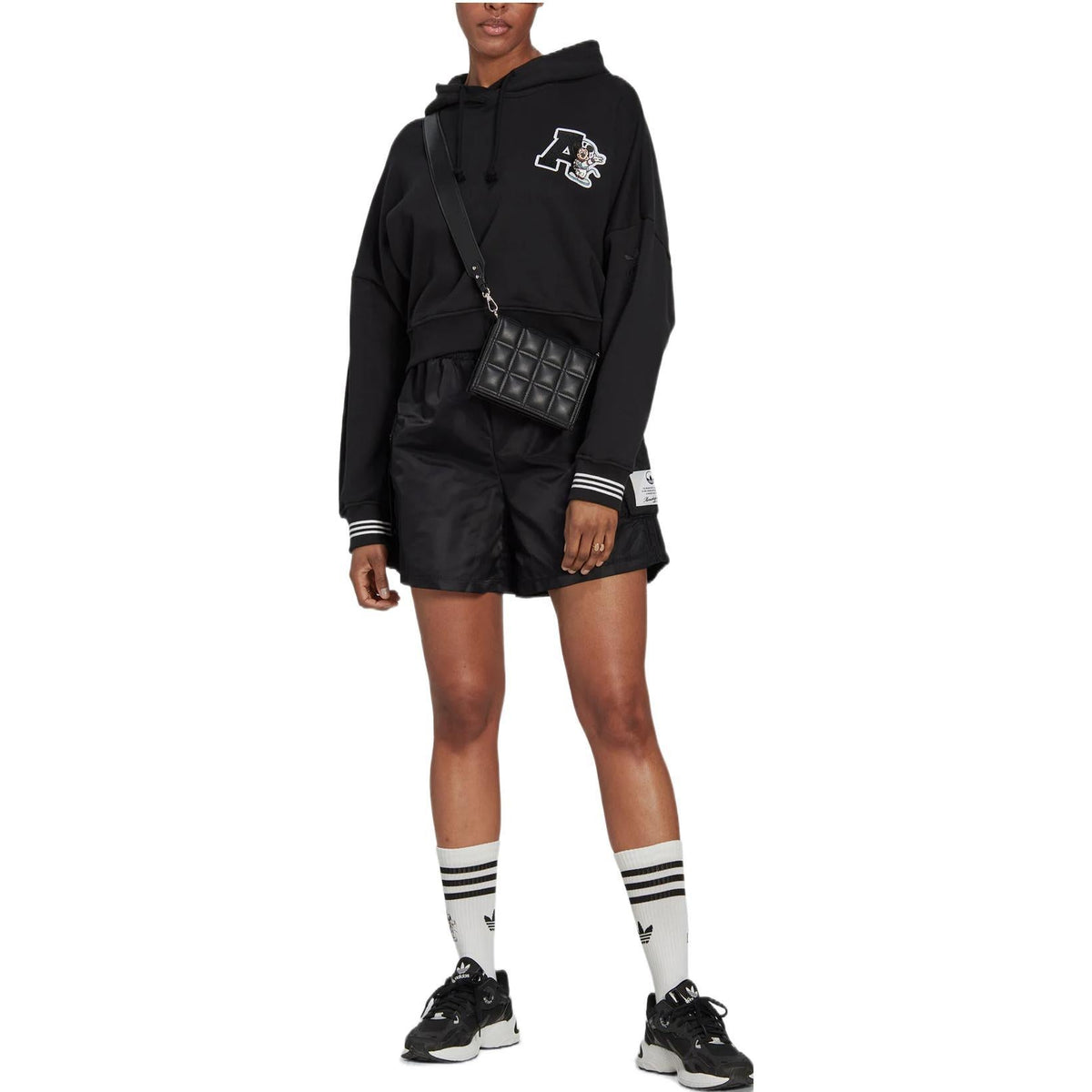 (WMNS) adidas Originals X Disney Hoodies 'Black' HL9054
