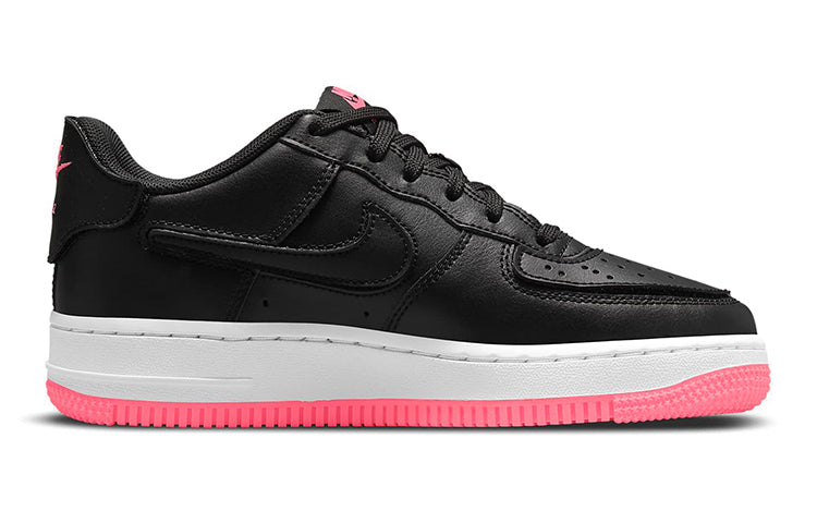 (GS) Nike Air Force 1/1 'Black Hyper Pink' DB4545-005