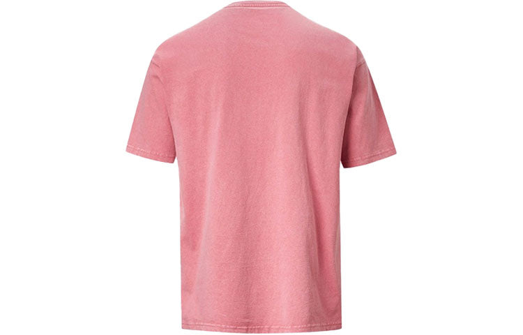 Converse Jack Purcell Embroidered Sports Round Neck Short Sleeve Couple Style Pink 10020930-A03