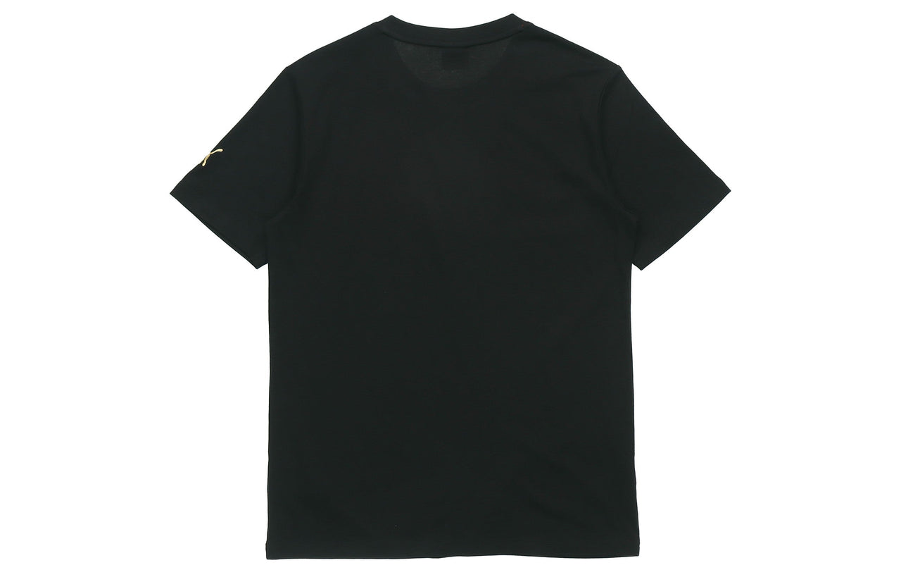 PUMA Alphabet Round Neck Short Sleeve Black 599997-51