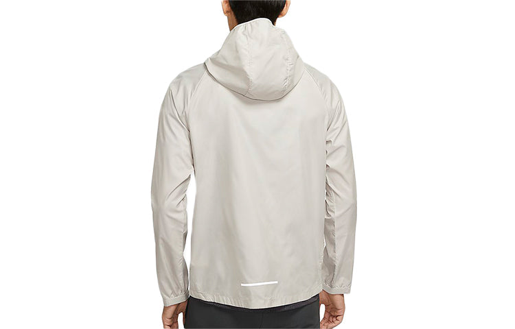 Nike Running Sports Hooded Jacket 'Beige Grey' BV4871-221