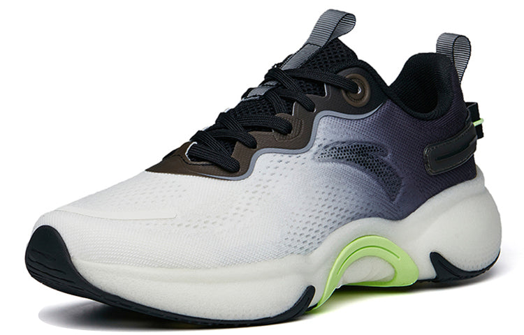 ANTA Running Series Sneakers 'White Black Purple' 112225520-4