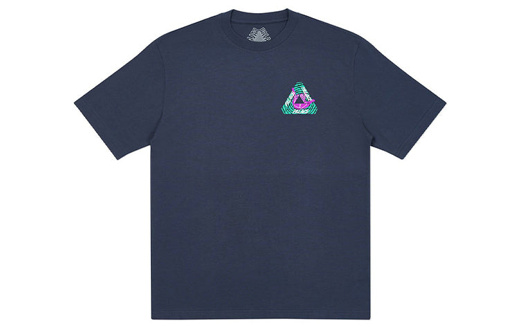 PALACE Tri-Zooted Shakka Round Neck Short Sleeve Unisex Navy Blue P19TS247
