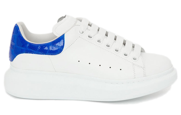 (WMNS) Alexander McQueen Oversized Sneaker 'White Ultramarine' 553770WIAF89407