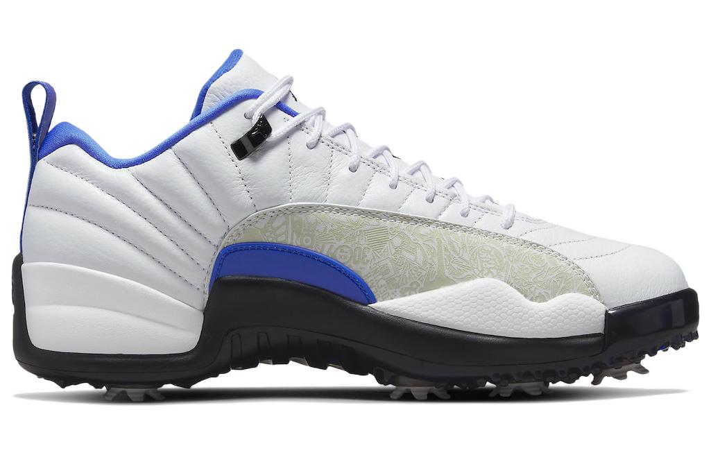 Air Jordan 12 Low Golf 'White Game Royal' DM9015-105